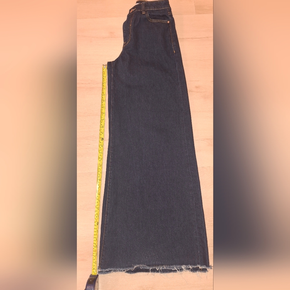 Zara Midnight Blue Wide Leg Jeans